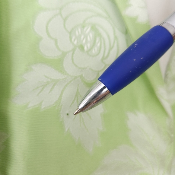 Vintage 70's Green & Yellow Formal Gown and Matching Coat - Picture 9 of 12